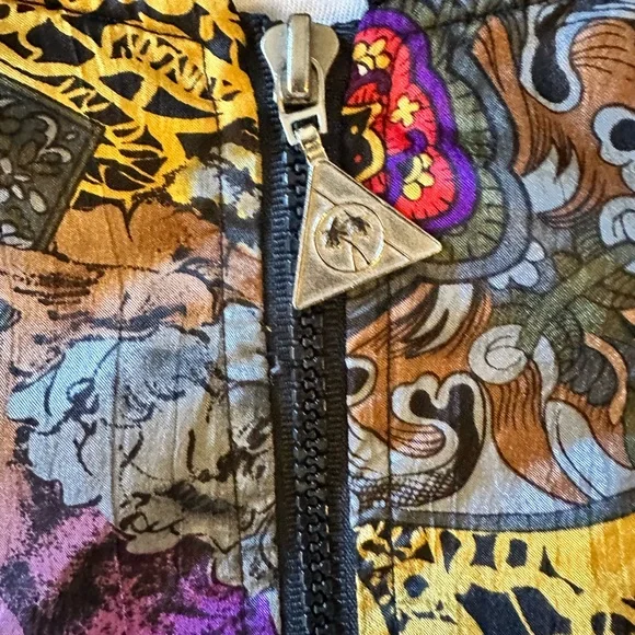 Vintage 80s Bomber Jacket L - Picture 6 of 7